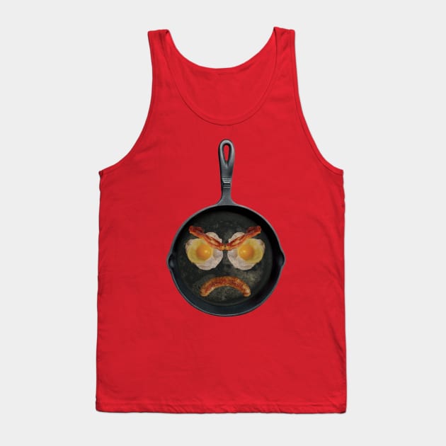 Angry Breakfast Tank Top by lilmousepunk